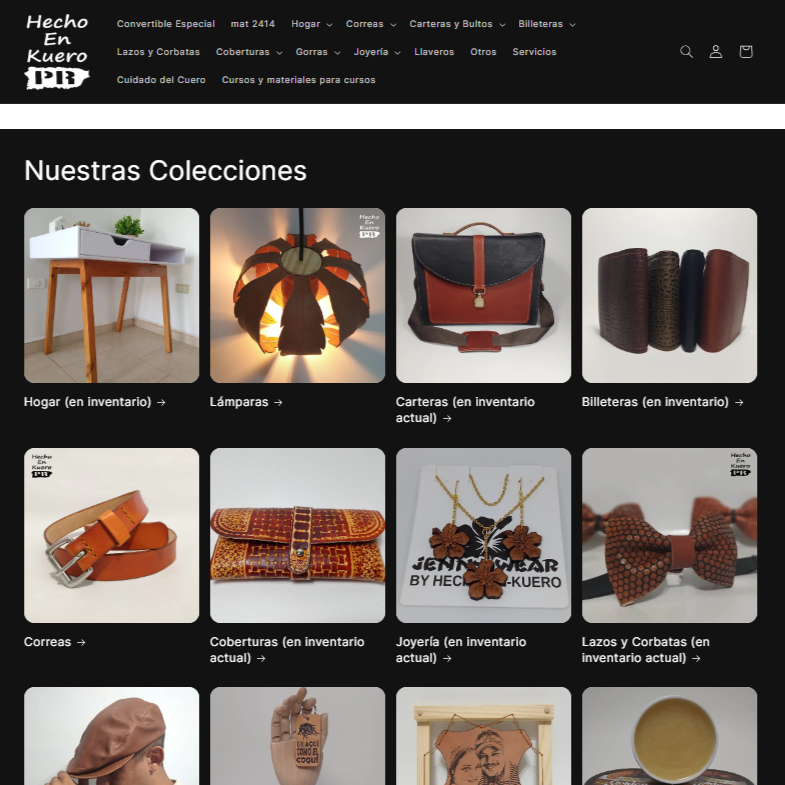 Diseño e implementación de Página Web