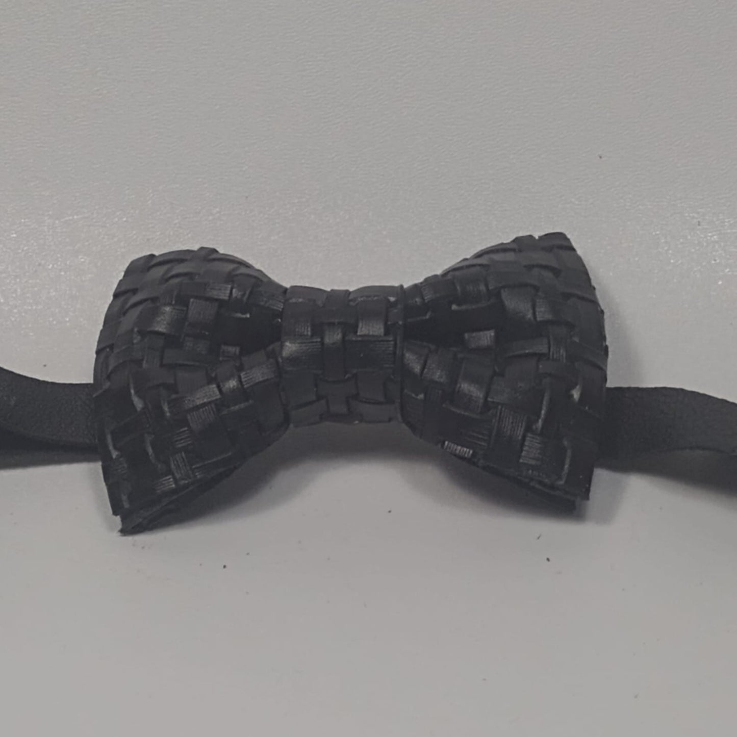 Lazo Un Tono (Black Basket Weave)