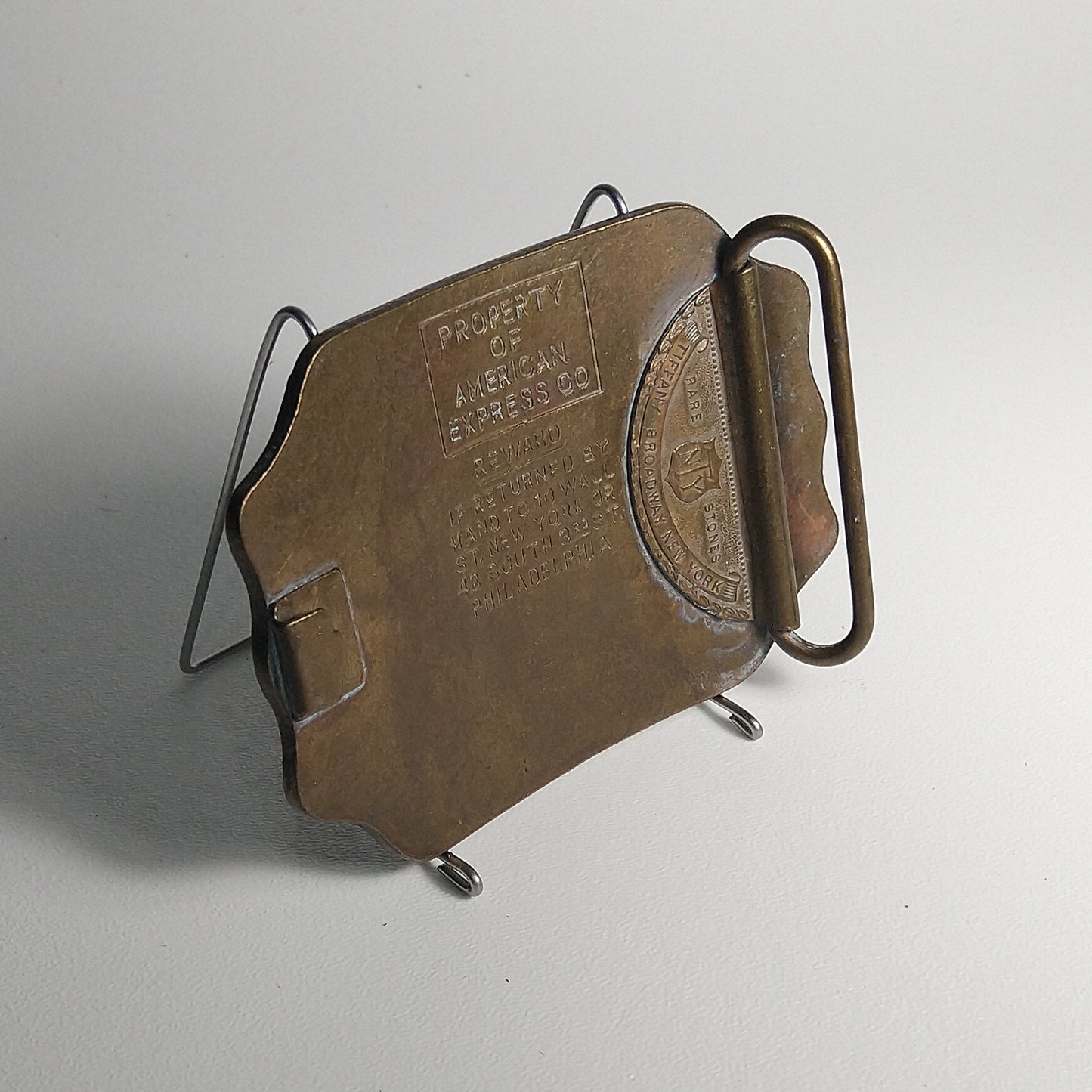 Hebilla American Express Co. (VINTAGE)