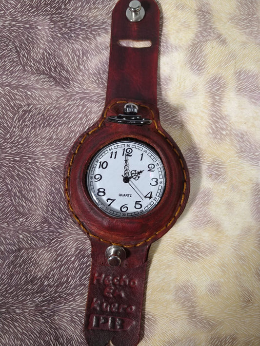 Reloj de Bolsillo Convertido a Reloj de Muñeca