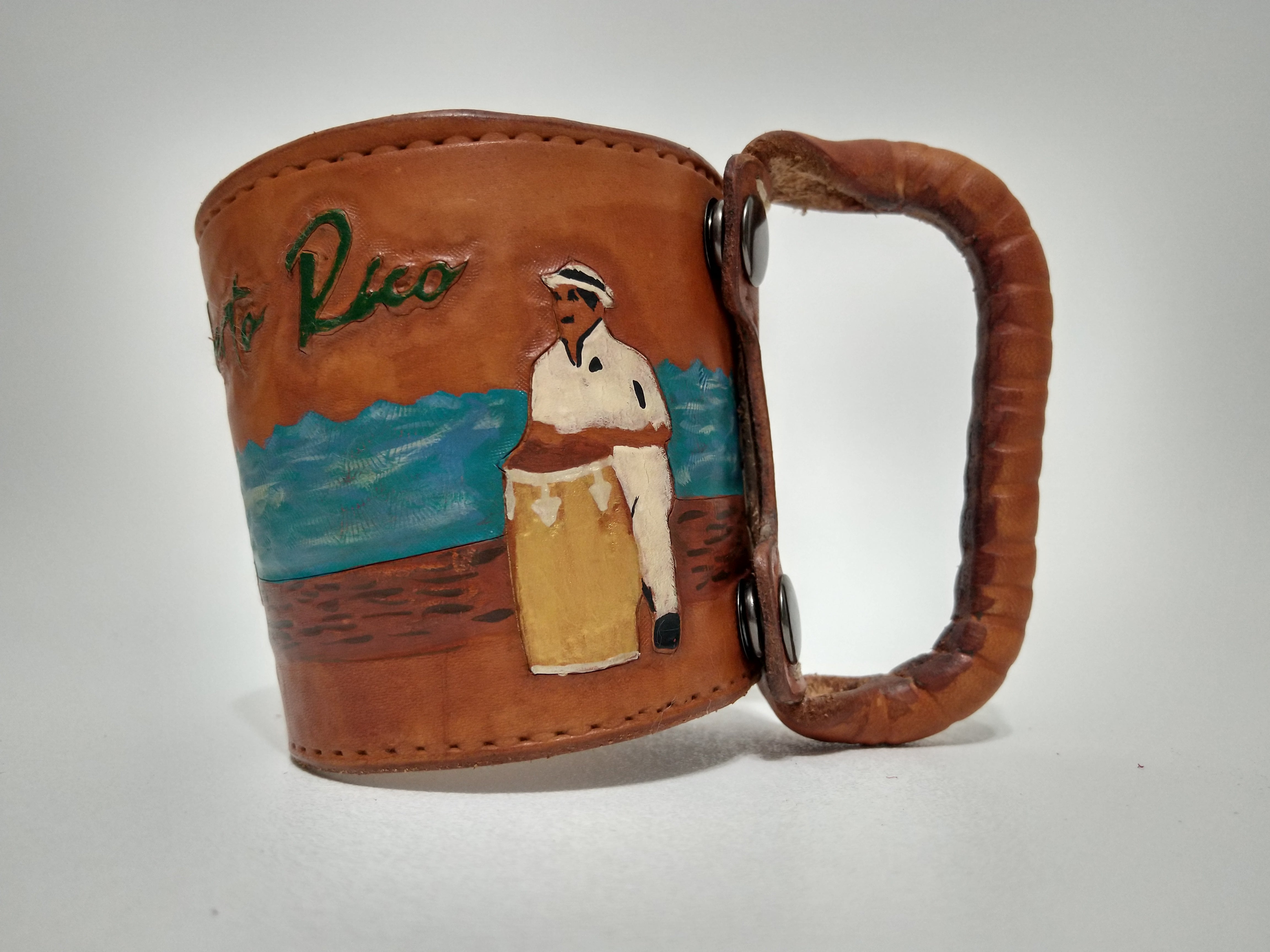 Leather Cup Holder (PR)